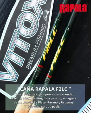caña rapala f2lc